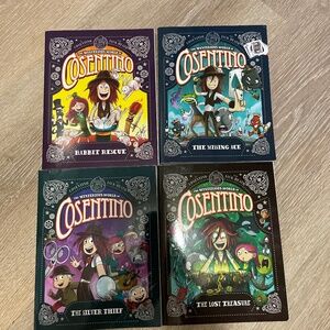 (4) Kids Books, The Mysterious World Of Cosentino